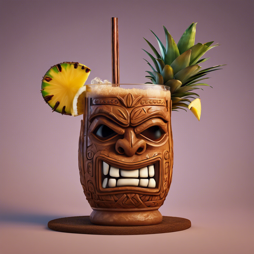 Coco No Coco: En Kreativ Tiki-Cocktail Uden Kokoscreme
