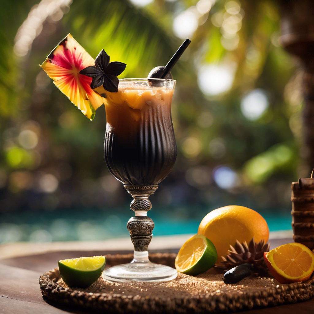Den Mystiske Sort Magi: En Hyldest til Mai-Kai’s Ikoniske Tiki-Cocktail