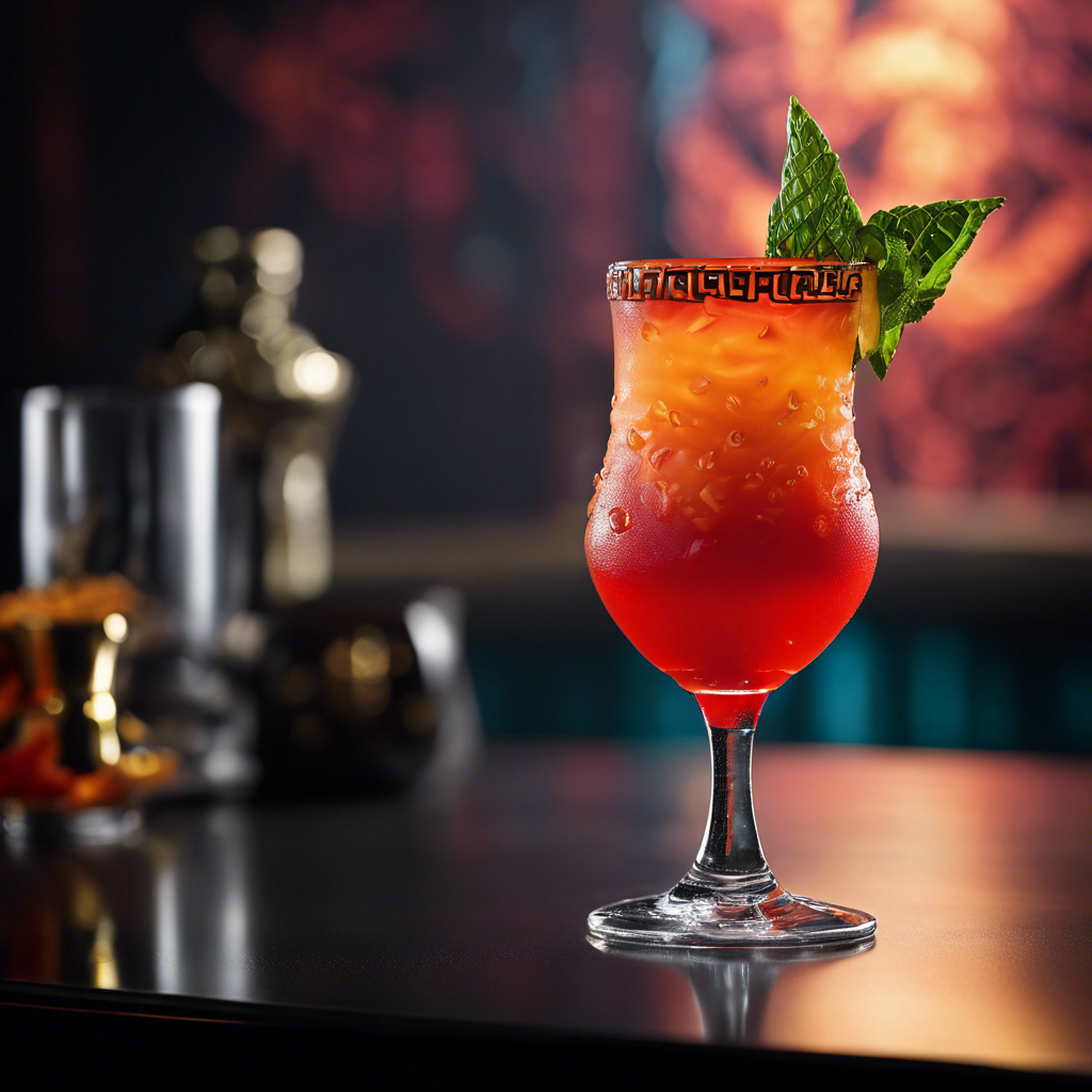 Den eksotiske Concubine-cocktail: En frugtig og krydret tikidrink