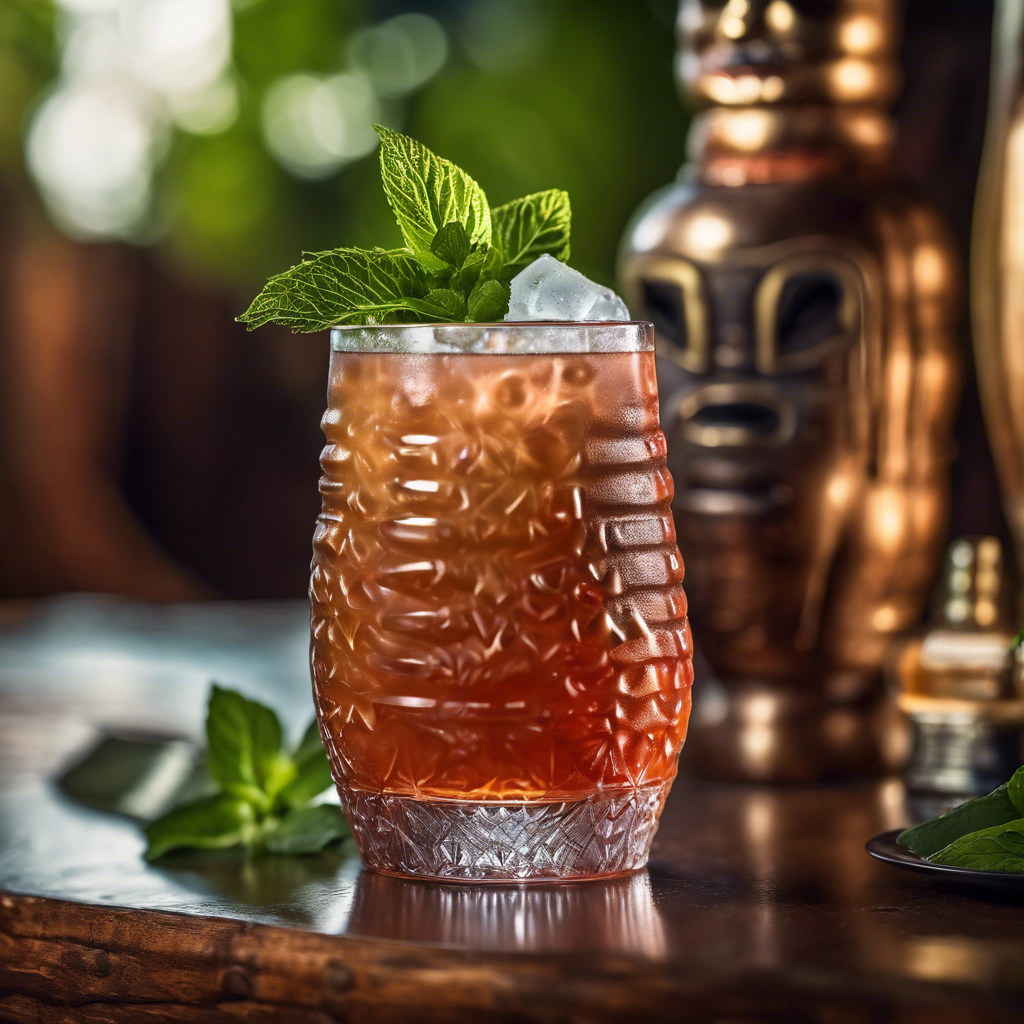 Den klassiske Puka Punch: En tiki-drink med masser af rom