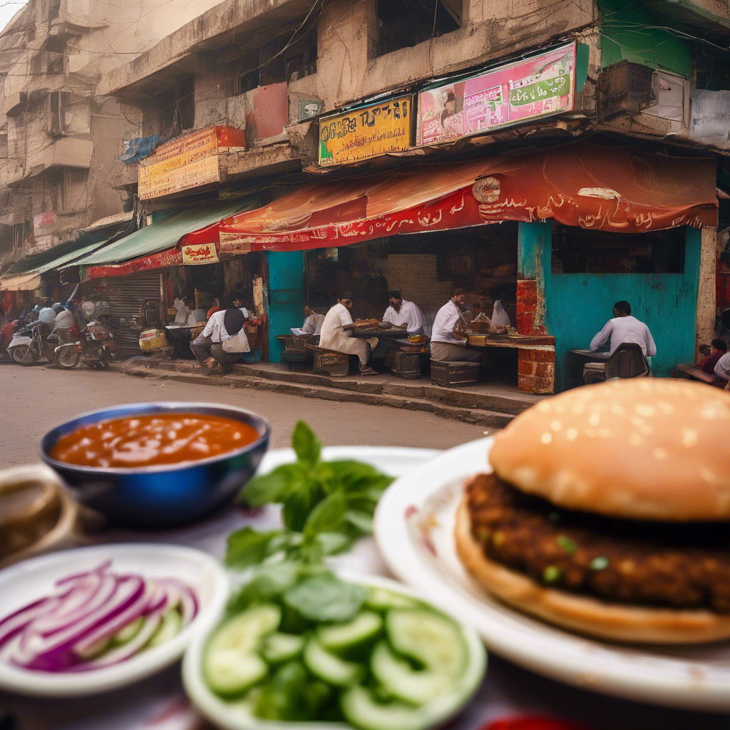 Den lækre pakistanske gaderet Bun Kabab