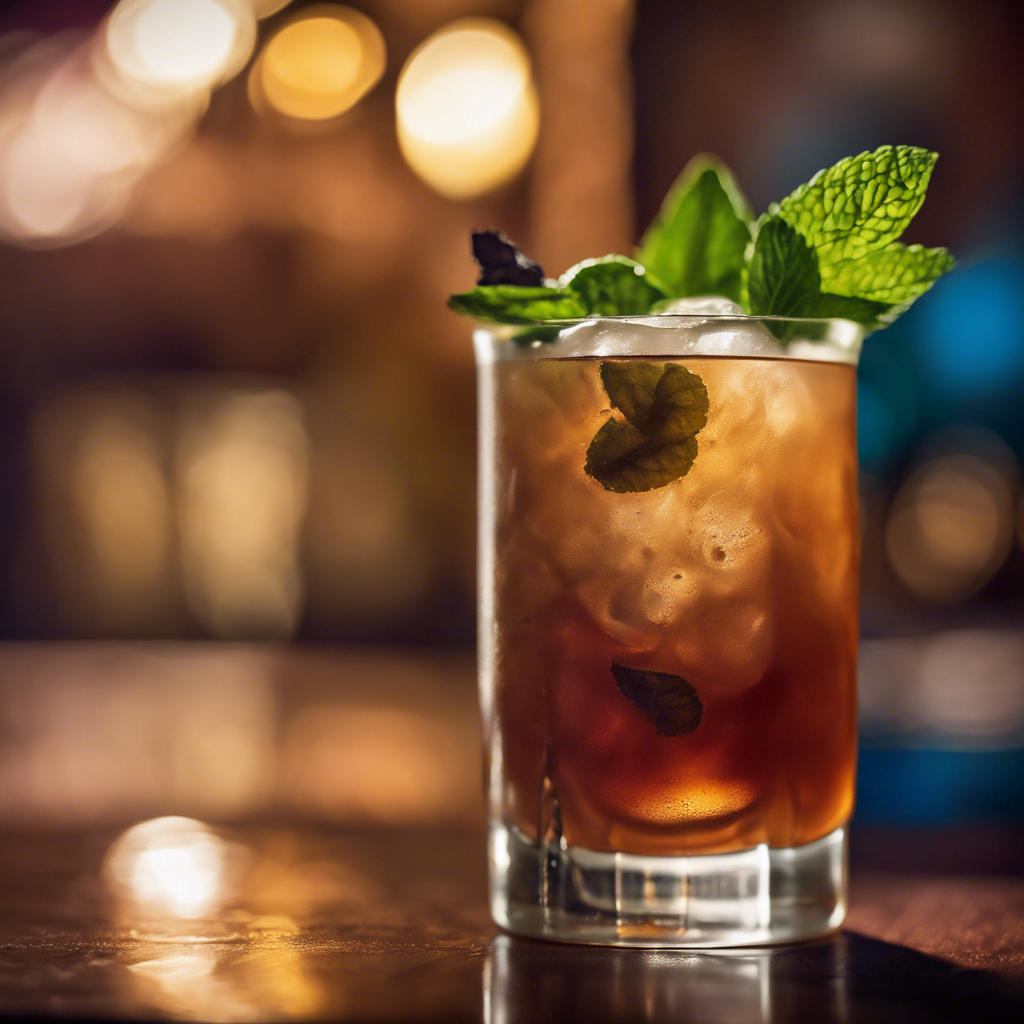 Den svulmende Swanky Swizzle: En tropisk bourbon-cocktail med banansmag