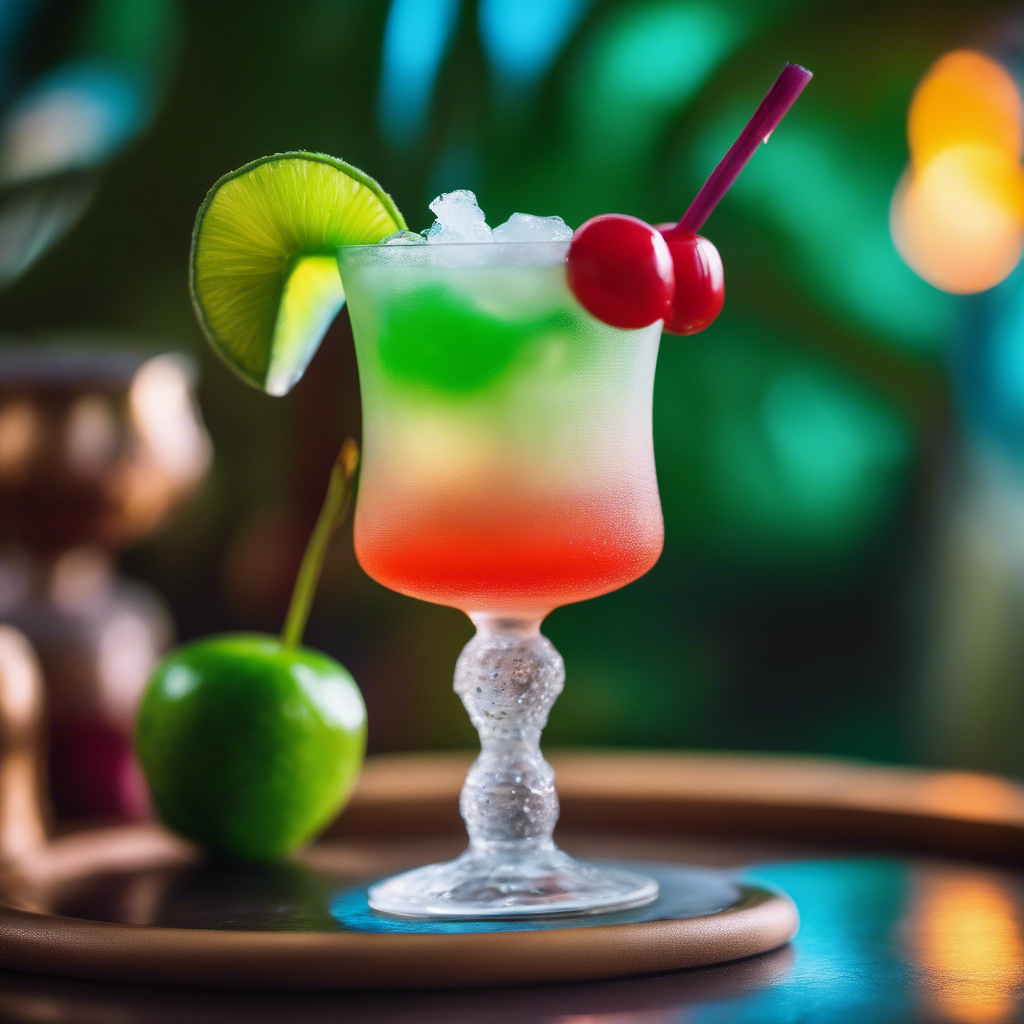 En frosty fornøjelse: Rangoon Gimlet – den voksne slushie