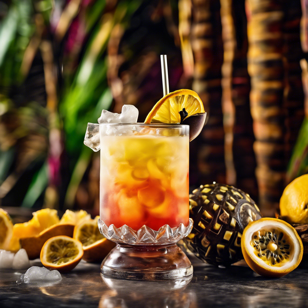En indbydende og kompleks tikidrink med tropiske smagsoplevelser