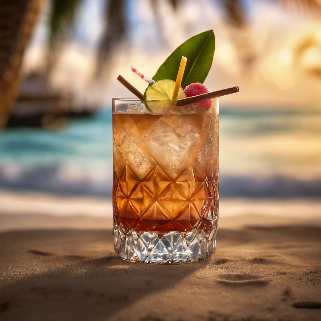 En klassisk tiki-cocktail: Demerara Dry Float