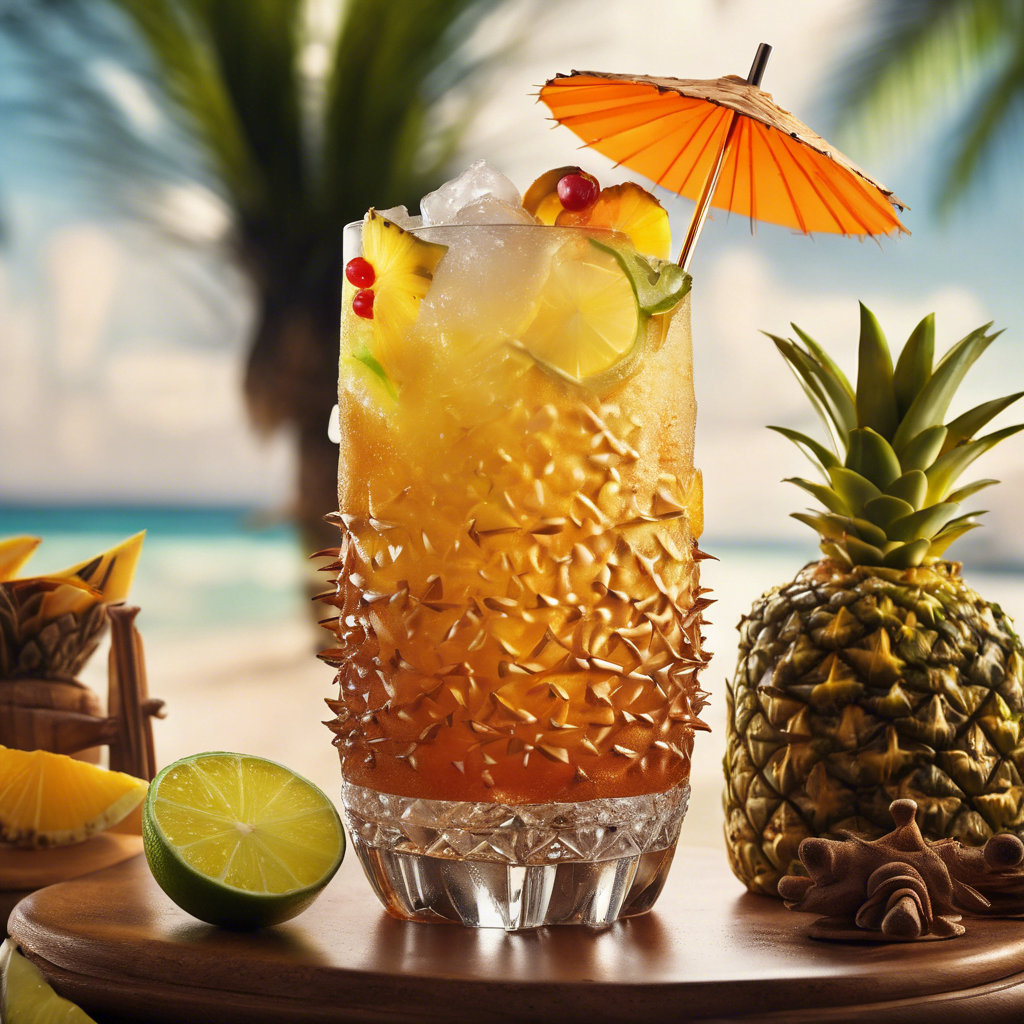 Forfriskende og tropisk: Caribbean Goddess Tiki-drink