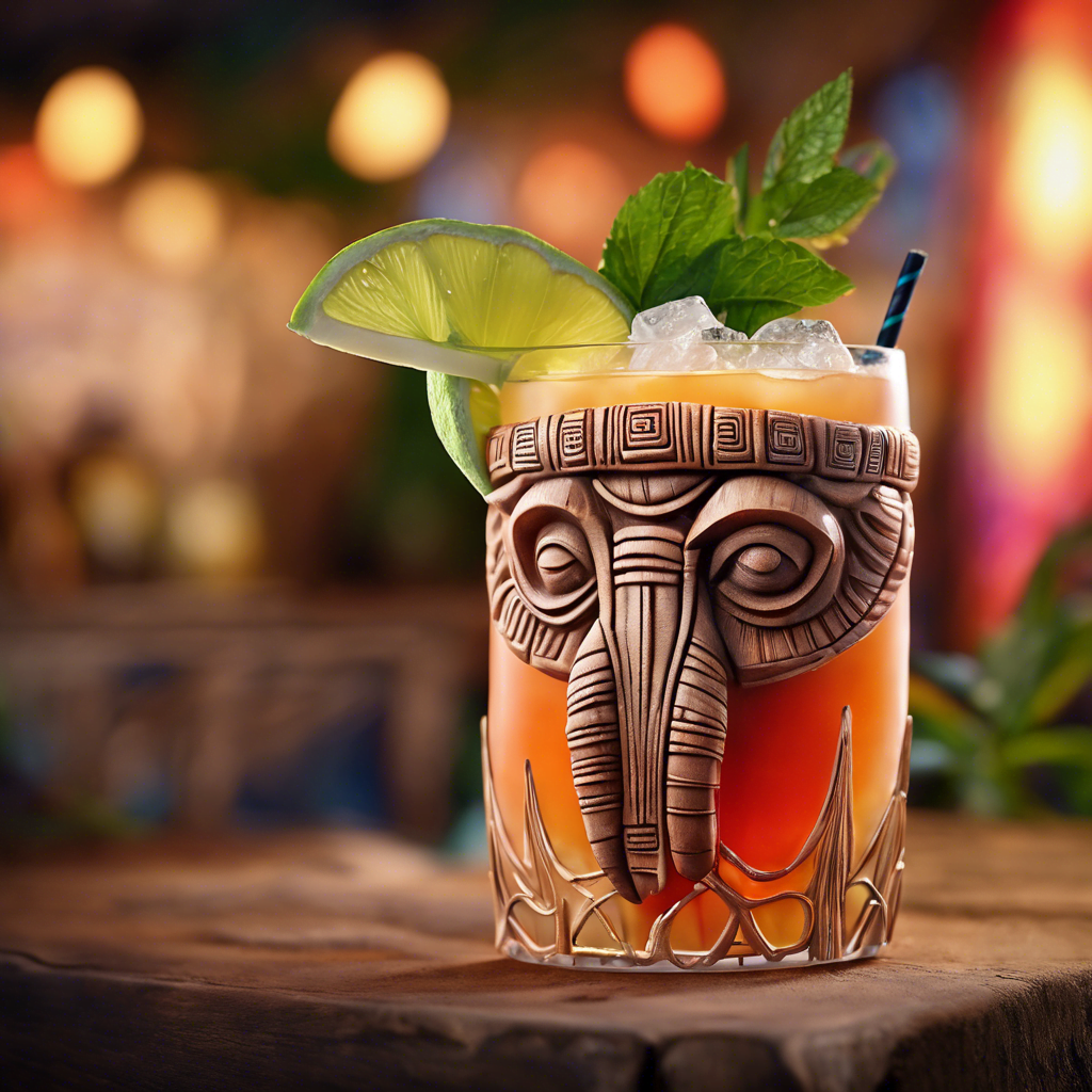 Fræk tikidrink med friske smagsnoter