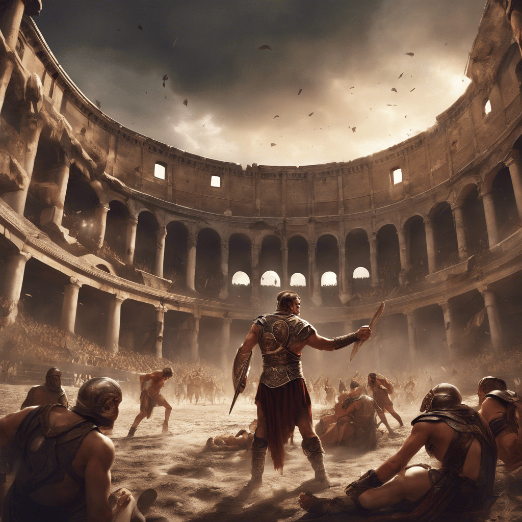 Gladiator-svedens potente anvendelse i antikken