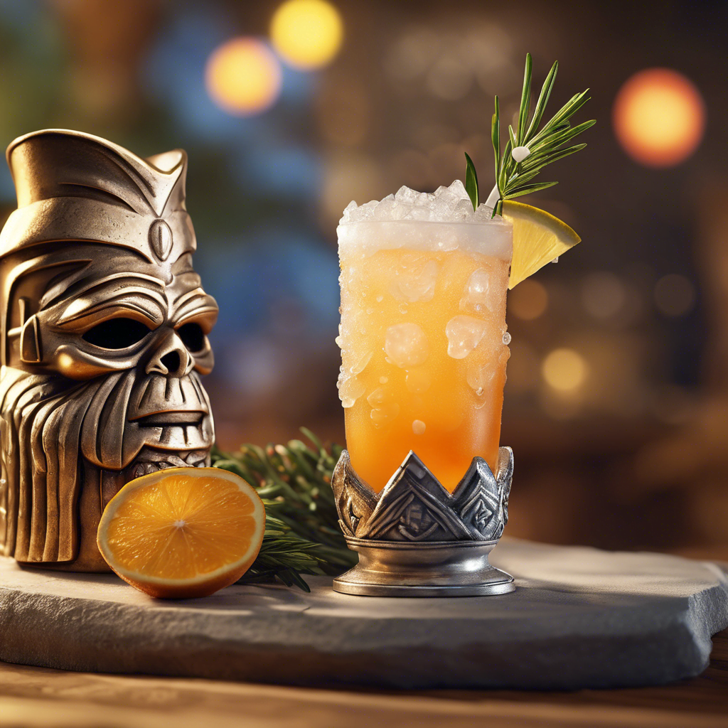 HMS Glasgow Grog: En moderne tiki-cocktail med whisky