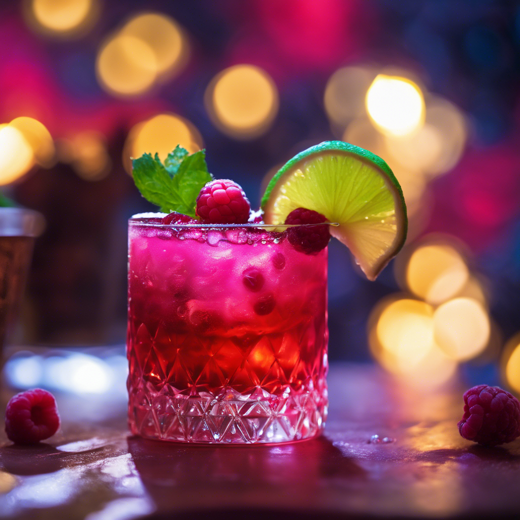 Himmelsk tikiruminspiret cocktail