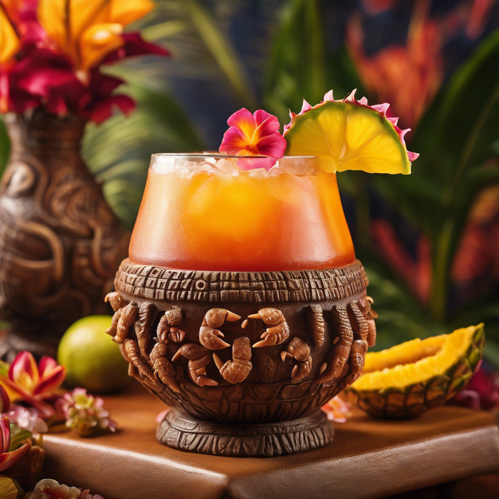 Klassisk Tiki-cocktail med en rig historie