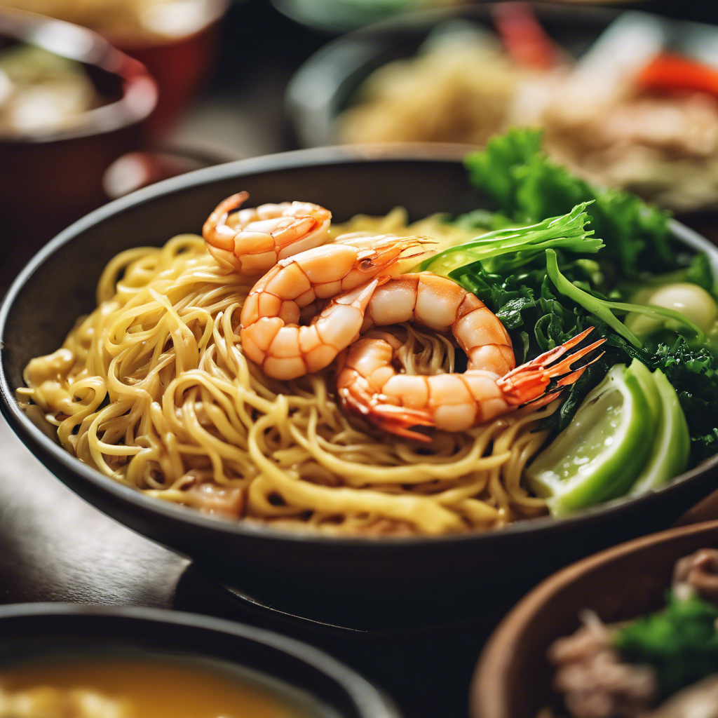 Lækker malaysisk gadespise: Hokkien Mee, ris- og æggenudler fra Penang