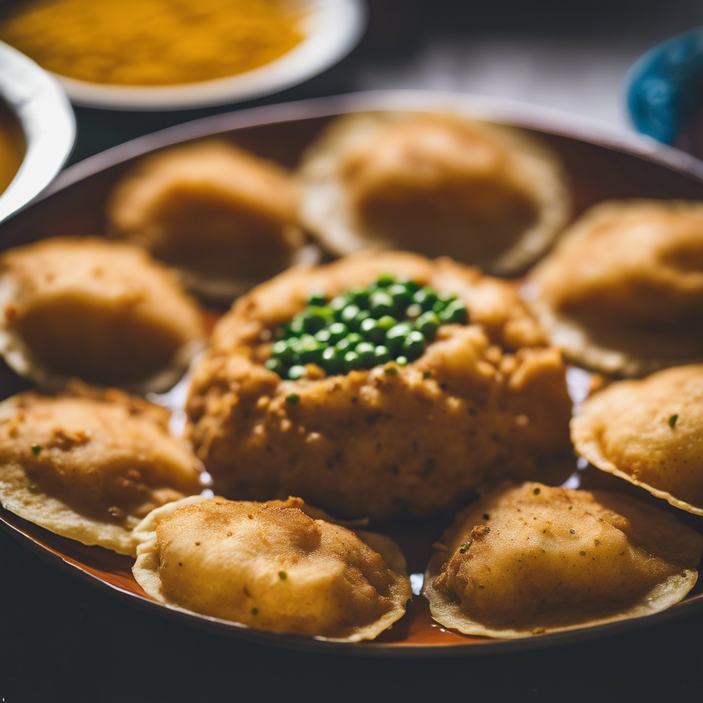 Masala Puris sprøde, lækre krydderier fra Karnataka
