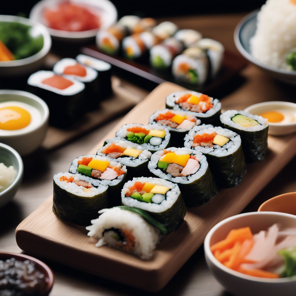 Oplev den populære koreanske gimbap