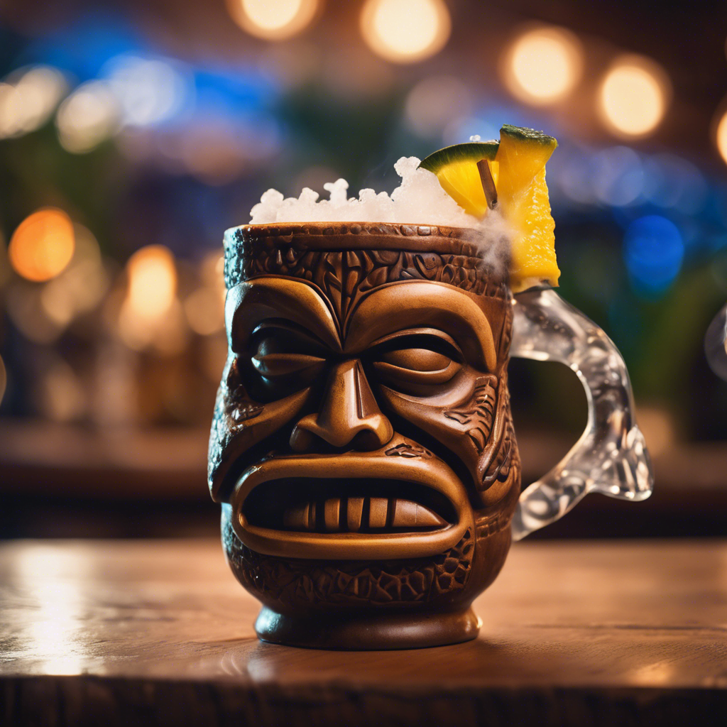 Perfektioneret kaffe-grog fra paradisisk tiki-bar