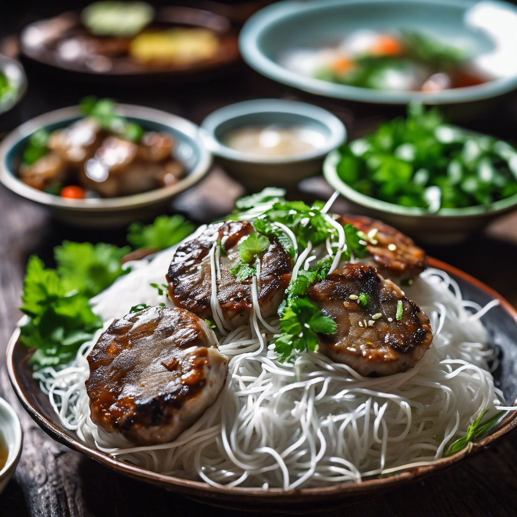 Populær Vietnamesisk Gaderet: Bun Cha