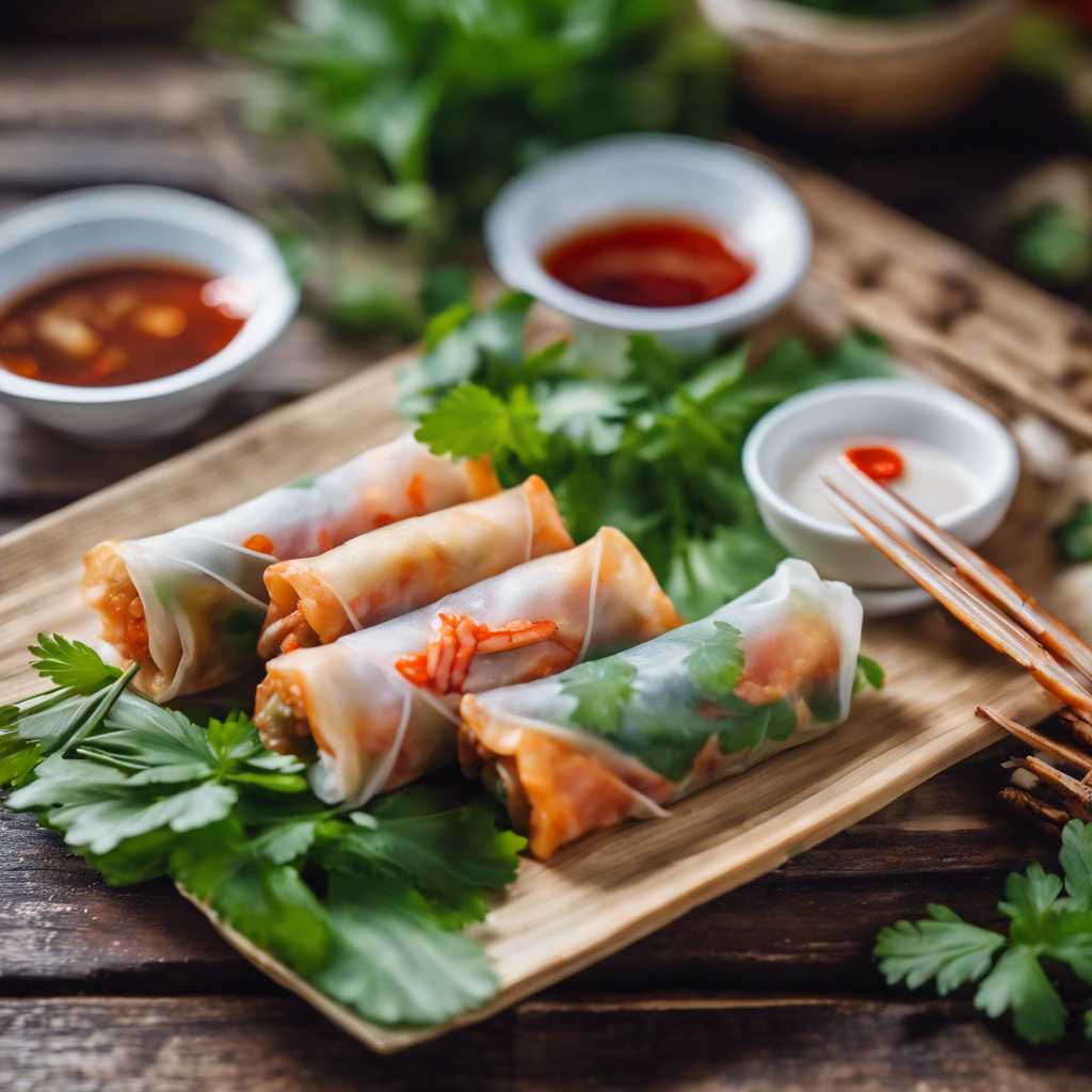 Runde og sprøde sommerruletter fra Vietnam