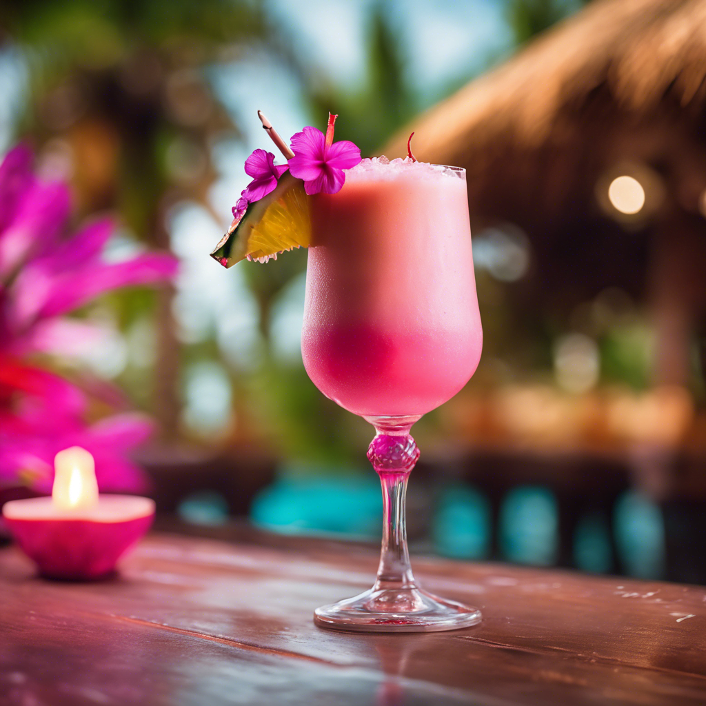Sommer-tropisk drinkopdagelse: Frisk Lei Lani Volcano-cocktail