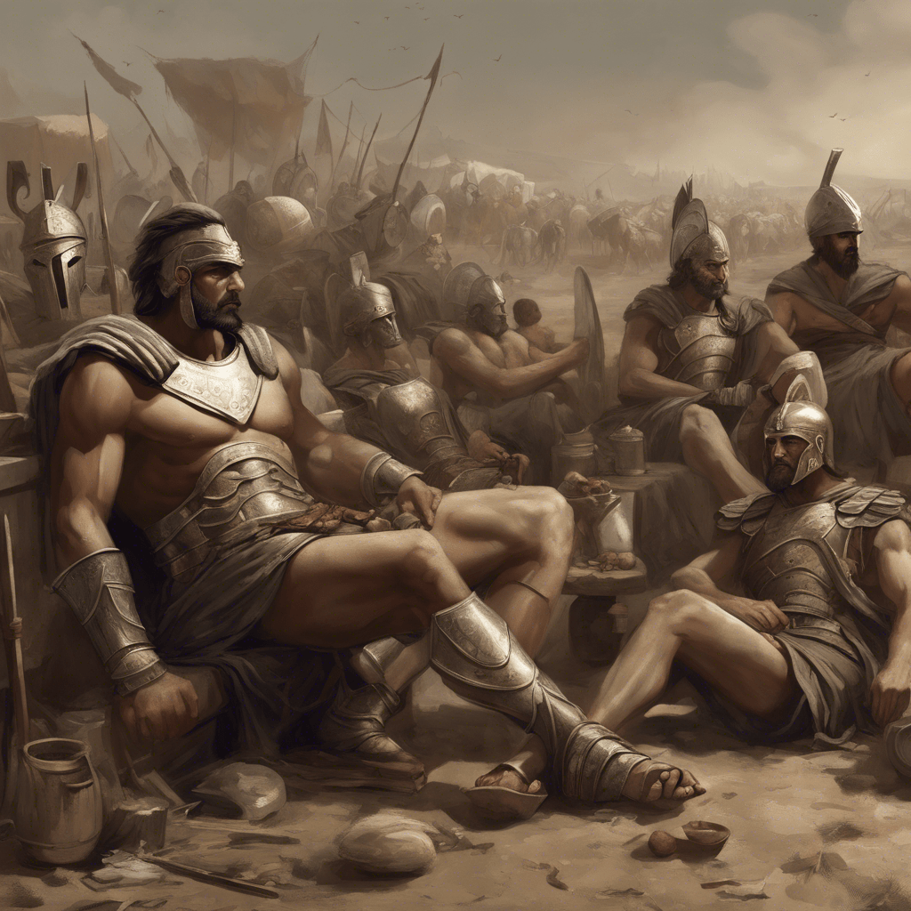Spartanernes velstand baseret på helot-slaver