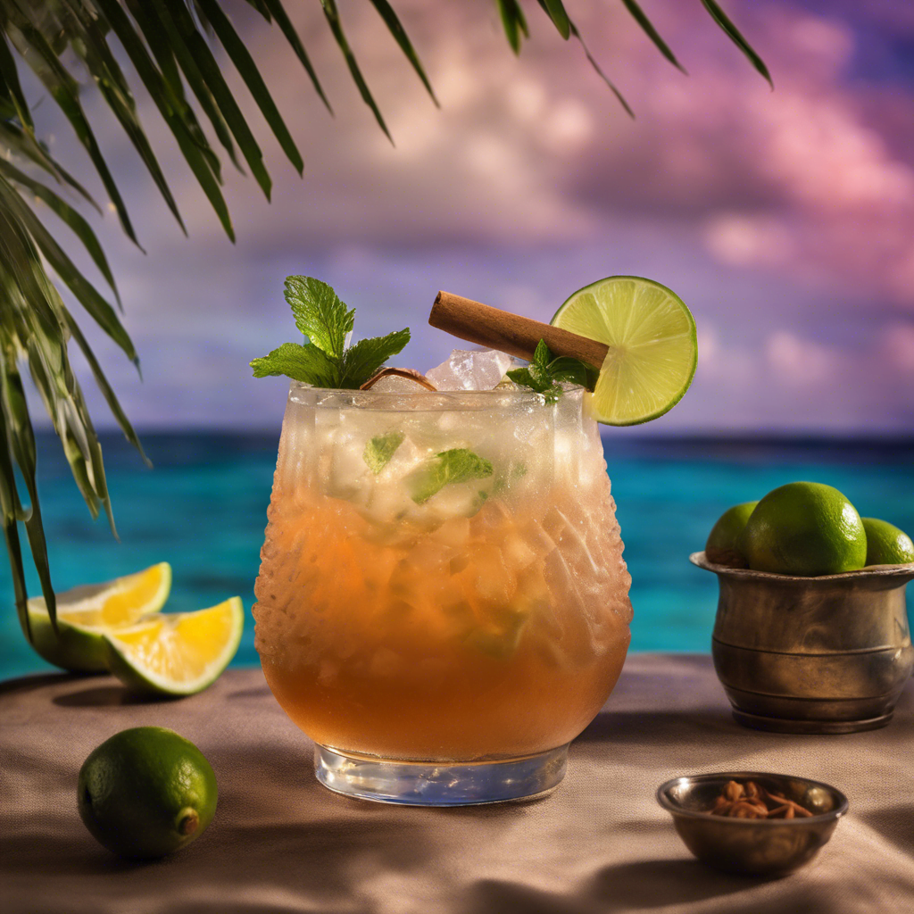 Tiki-drinken Triumvirate Punch til Romdag