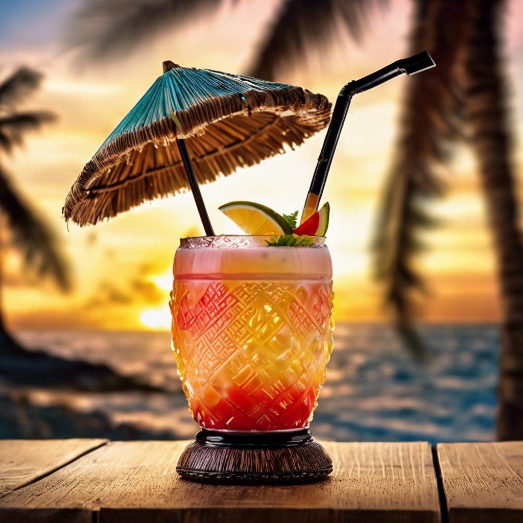 Tropisk Tiki-cocktail af Beachbum Berry